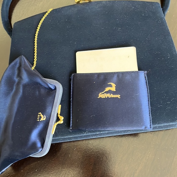 Vintage Koret Kid Suede bag - Picture 7 of 10